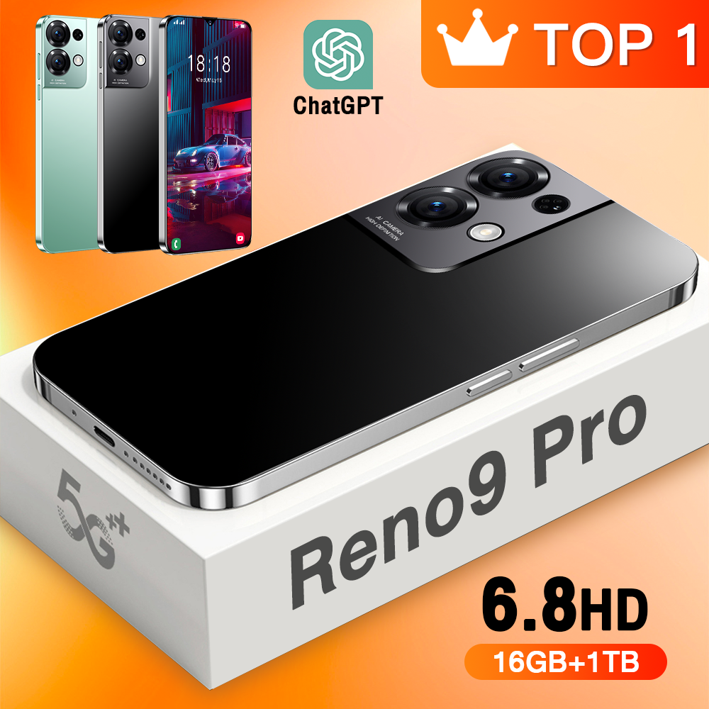 2023 Factory Sale Reno 8 Pro 16G + 1T Ttilise Telephones Mobiles 3g & 4g Smartphone Ultrasound Price 5G cellphone